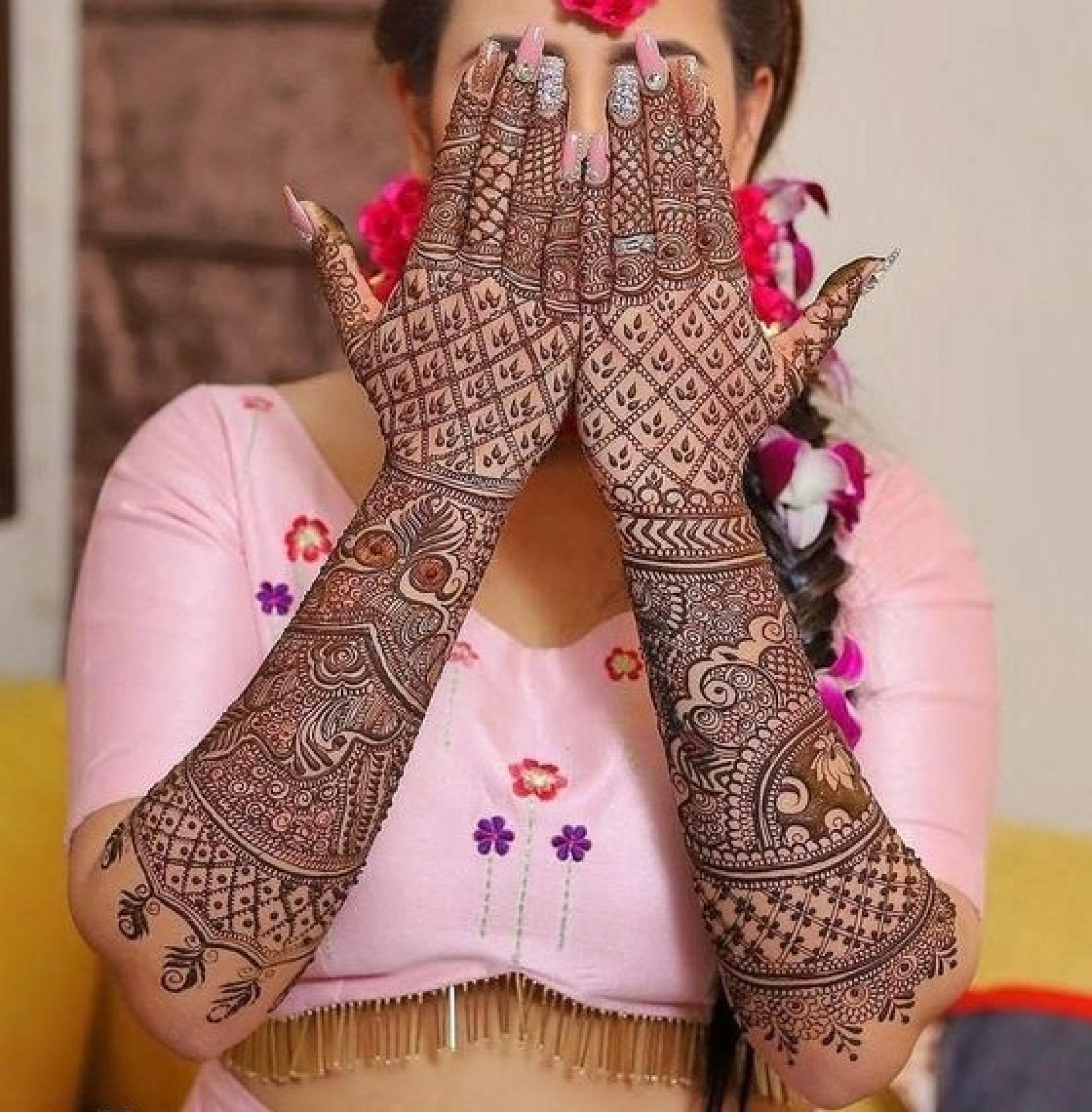 Breathtaking Full Hand Mehndi Designs For Traditional Indian Brides-sonthuy.vn